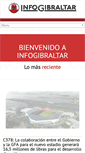 Mobile Screenshot of infogibraltar.com